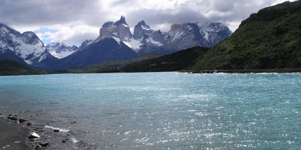 Ledovcové jezero, Torres del Paine