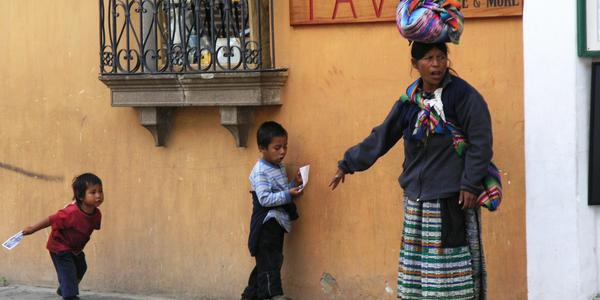 Momentka z Guatemaly, Antigua