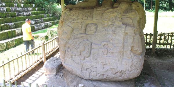 Zoomorfy v Quirigua