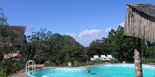 Bazén Ngulia Lodge
