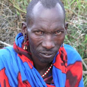 Masajský náčelník, Amboseli