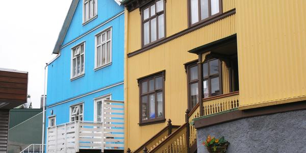 Barevný Reykjavík