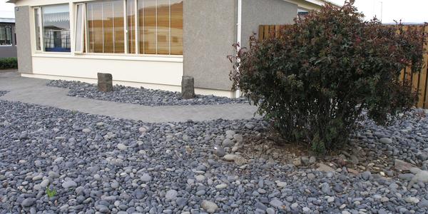 Kamenná zahrádka v Saudárkrokuru