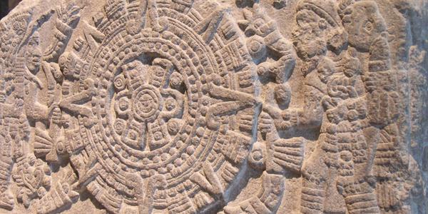 Aztécký kámen, Antropologické muzeum, Mexico City