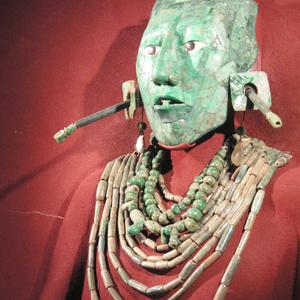 Maska vládce Pacala, Antropologické muzeum, Mexico City