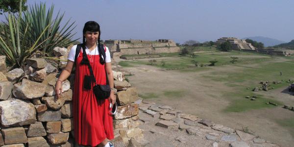 Momentka z  Monte Albán