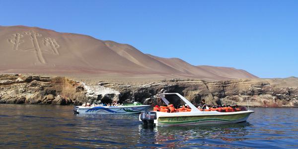 El Candelabro, poloostrov Paracas