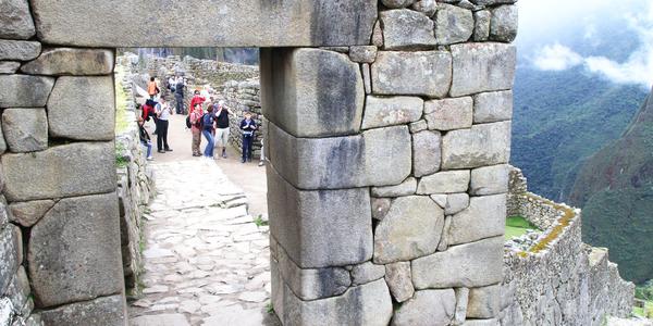 Brána na Machu Picchu