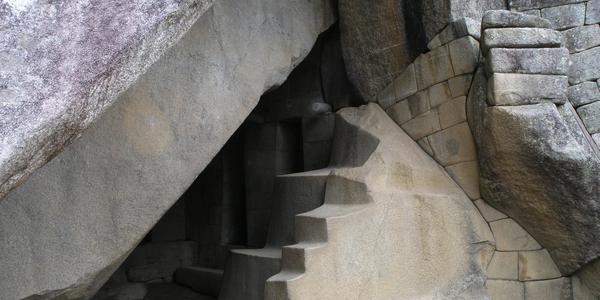 Detail z  Machu Picchu