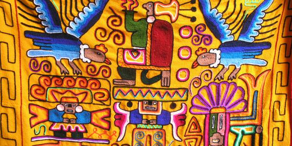 Titicaca, ruční výšivky