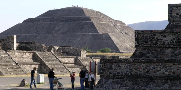 Teotihuacan, pyramida Slunce