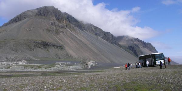 Islandská krajina, jižní pobřeží