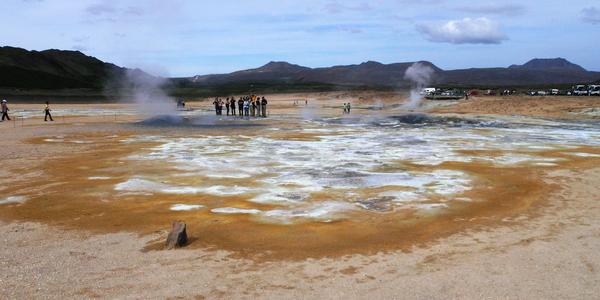 Mofetové pole Hverir, Mývatn