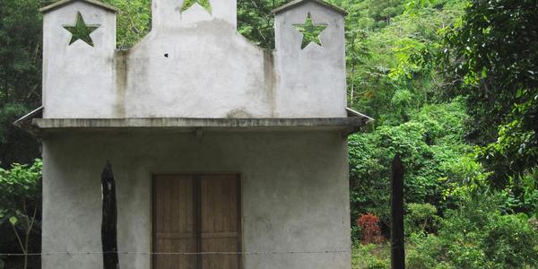 Kostel Zapatistů v Agua Azul, Mexiko