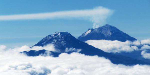 Popocatepetl a Ixtaciuhatl