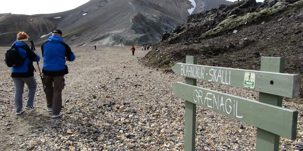 Landmannalaugar, Hora Blafjall