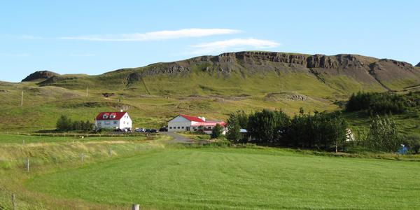 Islandská farma, před Landmannalaugar