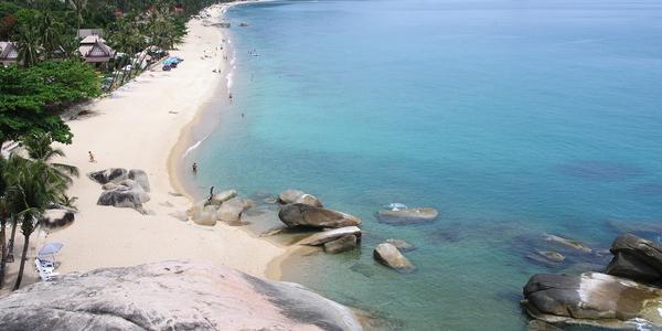 Lámai beach na Koh Samui