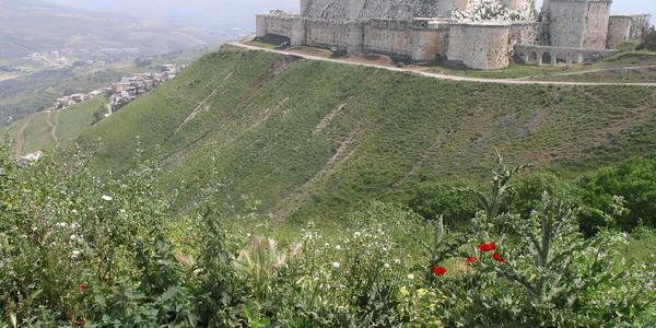 Pohled na Crack de Chevaliers