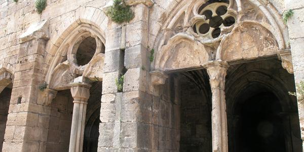 Zbytky kaple, Crack de Chevaliers