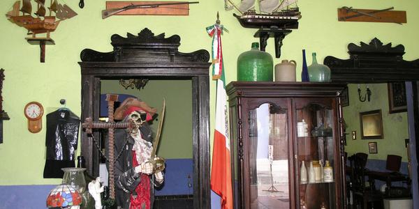 Pirátský hostel v Campeche