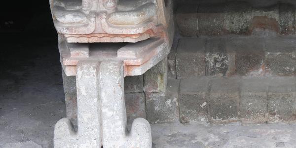 detail z Teotihuacanu