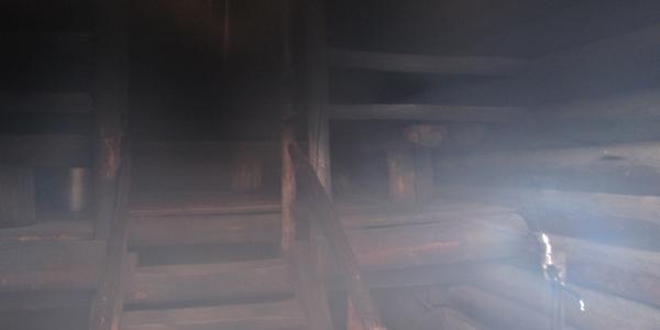 Finská kouřová sauna