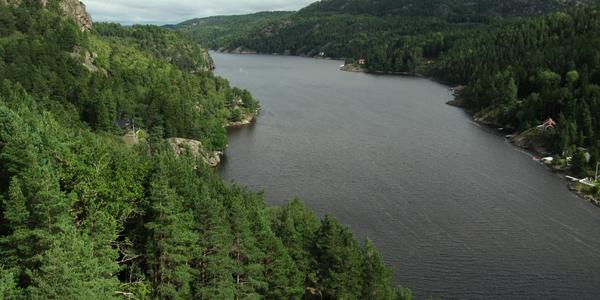 Hranice mezi Švédskem a Norskem, úžina Svinesund