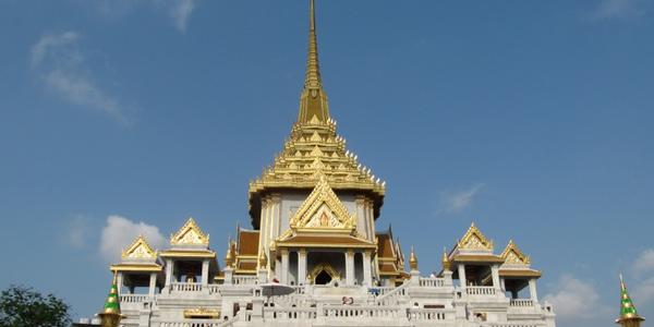 Bangkok, nový chrám Wat Traimit