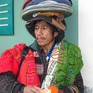 Prodavač klobouků, Ollantaytambo