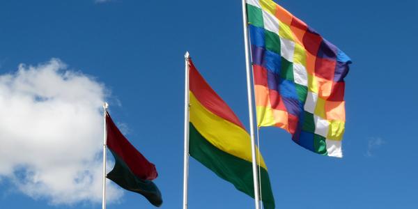 Vlajka altiplanských indiánů