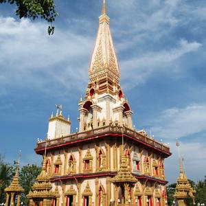 Chrám Wat Chalong na Phuketu