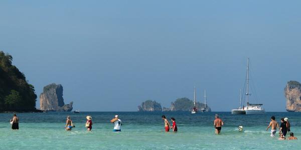 Pěšky po mořském dně, Krabi - Four Islands