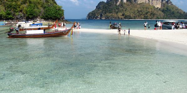Výlet na Four Islands, Krabi
