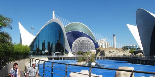 Valencie, v Oceanografickém muzeu