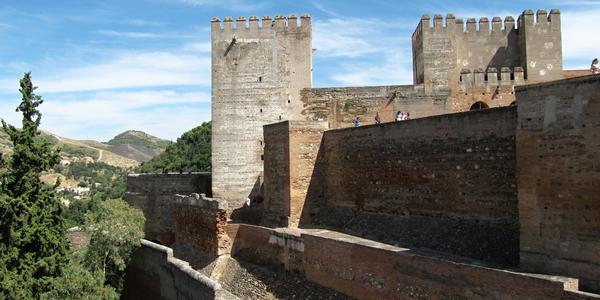Alcazaba v Granadě