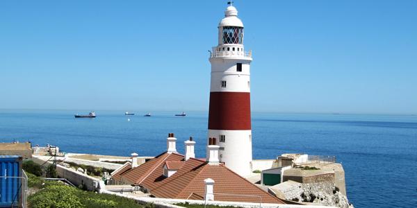 Maják  Punta de Evropa, Gibraltar