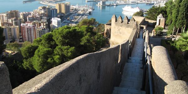 Malaga, pohled z Alcazaby