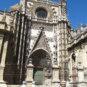 Sevilla, portál katedrály