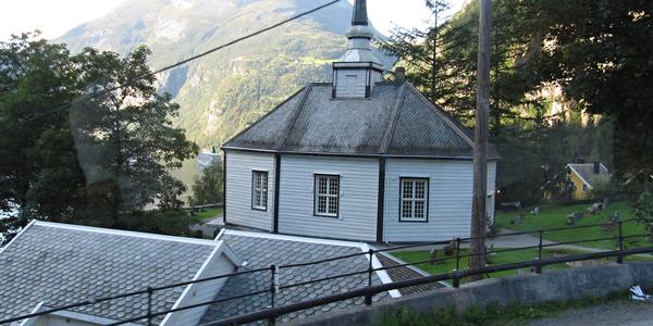 Kostelík v Geirangeru