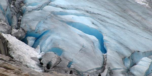 Ledovec Briksdalsbreen