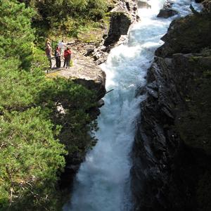 Soutěska Slettafossen