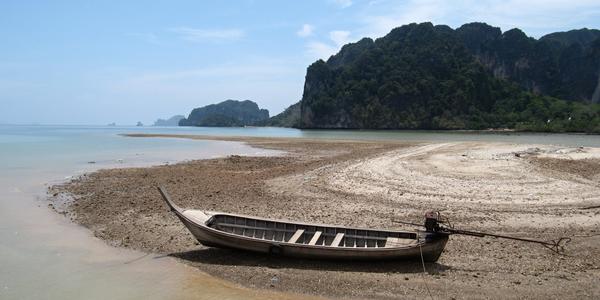 Odliv na Krabi