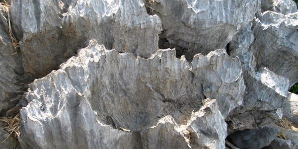Dolomitické škrapy v národním parku Anthong
