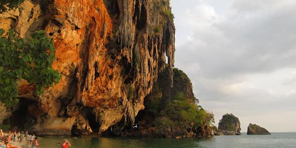 Pláž Pranang bay, Krabi
