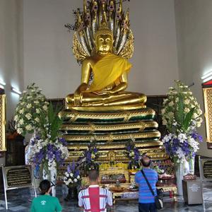 Prosba k Buddhovi, Wat Po, Bangkok