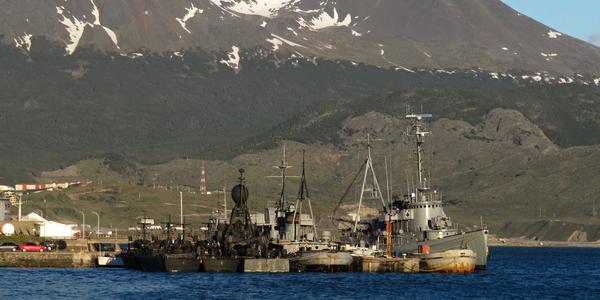 Námořní základna v Ushuaia