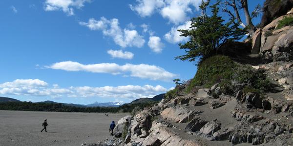 Pod ledovcem Grey, Torres del Paine