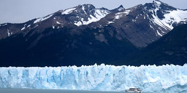 Pod ledovcem Perito Moreno