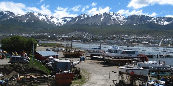 Přístav Ushuaia, Ohňová země